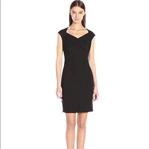 NWT Calvin Klein Cap Sleeve Sheath Dress